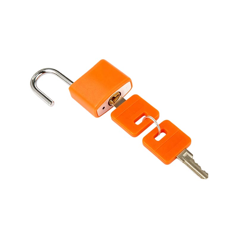 Candado de aluminio con diamantes y cubierta ABS