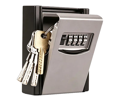 Caja de cerradura con llave